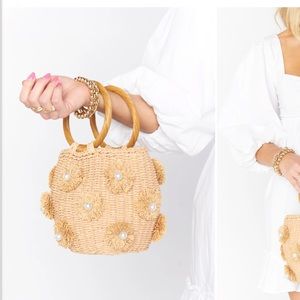 Show Me Your MuMu- Elia Straw Bag